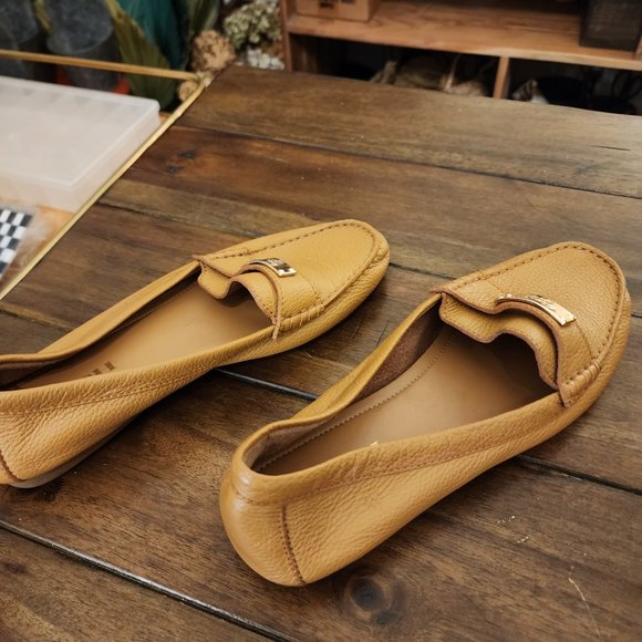 Coach Fredrica Leather Loafers 8.5 - Picture 4 of 9